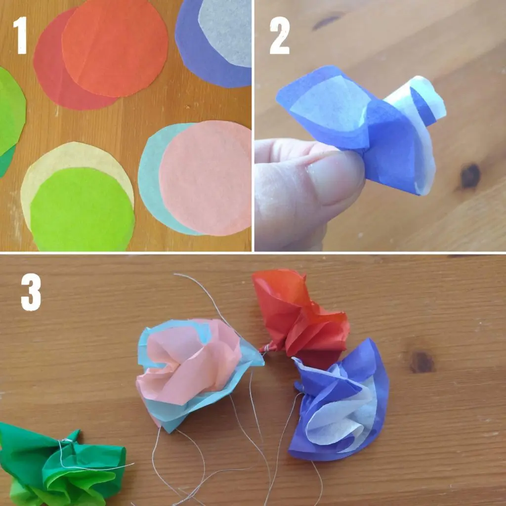 Making flowers