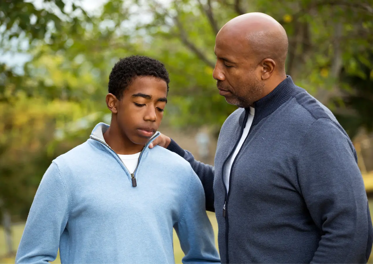 Parent support a young person