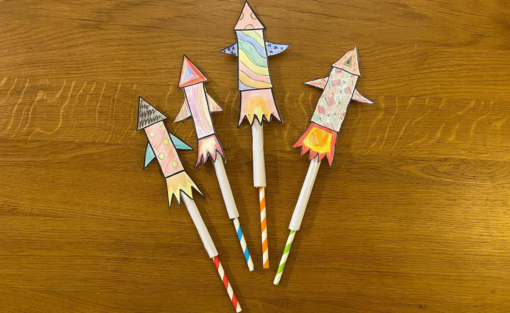 Make and talk activity Straw Rocket - Winston's Wish Straw rockets make and talk activity - Winston's Wish