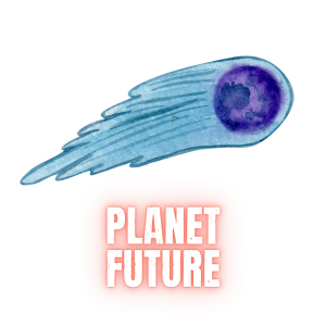 13 Planet Future Shooting Star icon with title: Planet Future