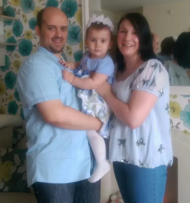 Gary WAY 2 Gary, Angela and Hannah - Father's Day as a widowed dad