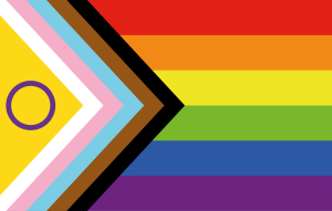 Pride Flag inclusive of LGBTQ+ community