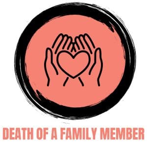 Death of a family member icon
