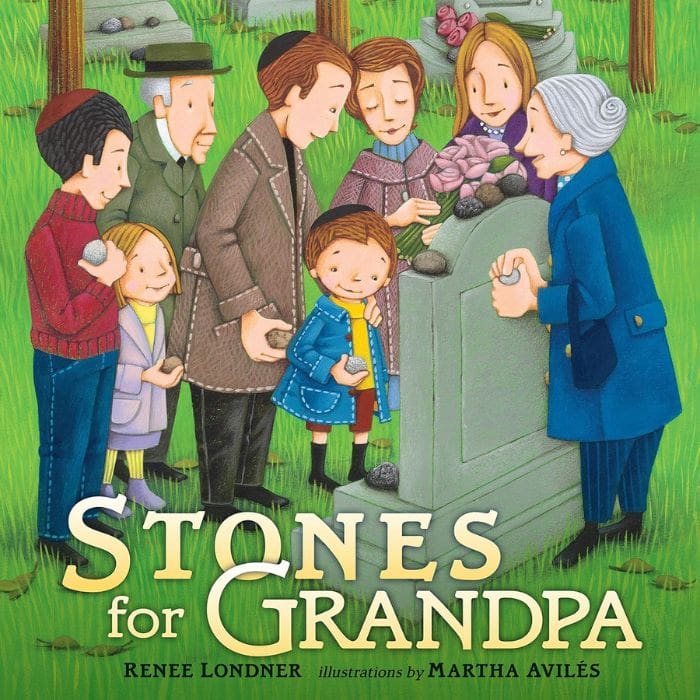 Artwork cover for Stones for Grandpa by Renee Londner
